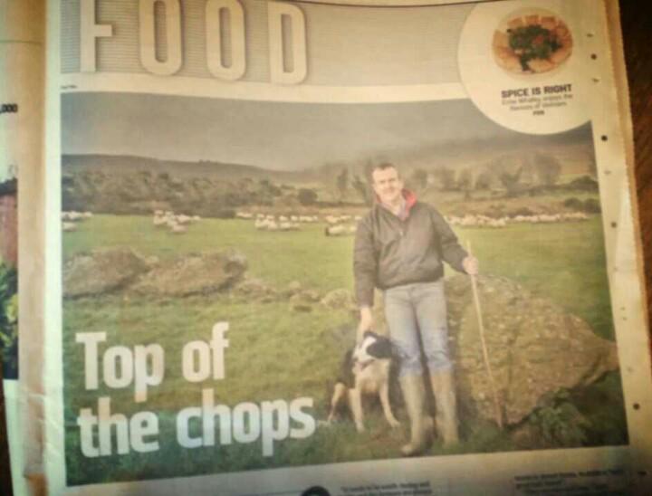 Great piece on @Comeragh_Lamb in @Suntimes, and local beer used by @chefmickquinn in recipes!
