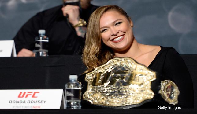 Happy Birthday, UFC Champion See her in her birthday suit:  