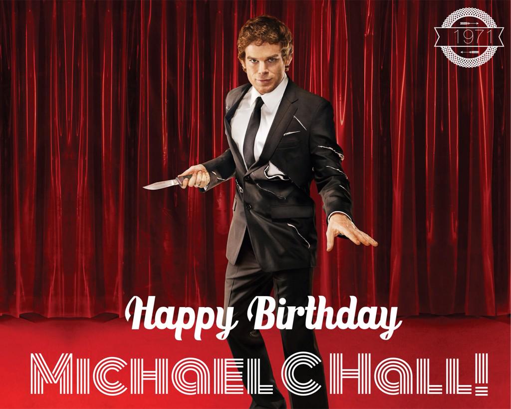 Happy birthday Michael C Hall!!! 