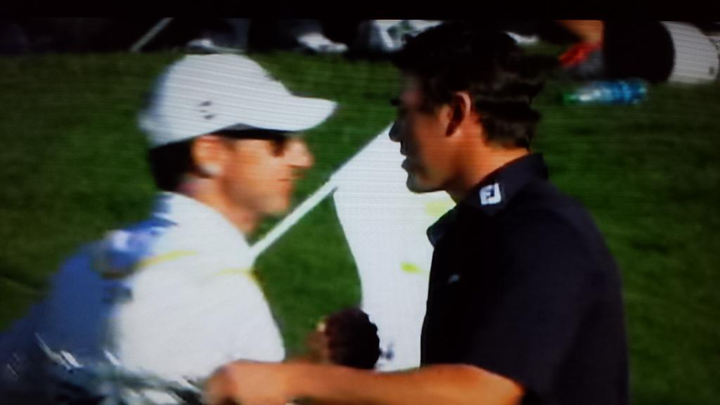 GolfCentralDoc's tweet photo. Delighted for @RickyElliott on the bag with @BKoepka. Well done guys! http://t.co/TBMKcpavgv
