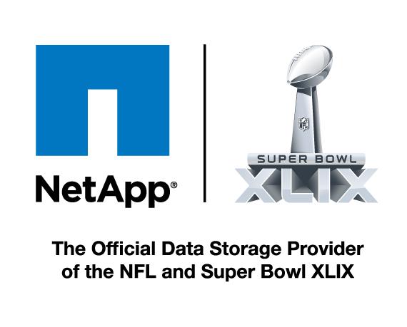 NetApp's tweet photo. We are proud to be the official data storage provider of the NFL and #SB49. http://t.co/TtDZwlN4mR #NetAppNFL http://t.co/ZaphTb6pfF