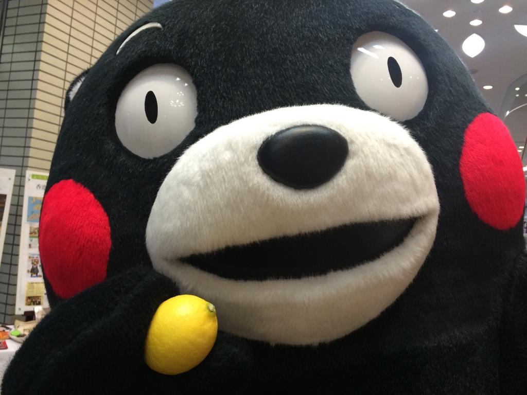 Twitter 上的 くまモン 公式 おはくまlemonday 今週もさわやかな気持ちでガンバレモ ン くまもと産の天水のレモンだモン Http T Co Vorhpljxcv Twitter