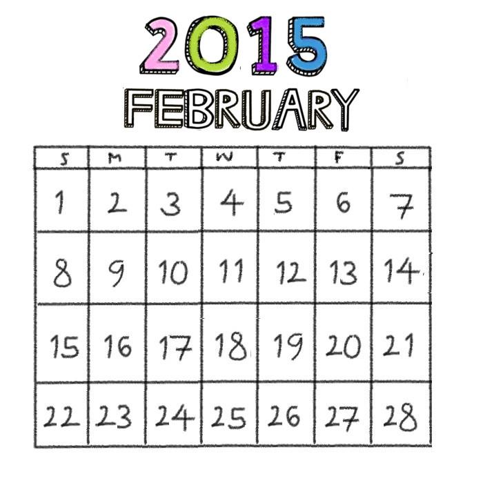 Ahhhhh #February, you please me. #neatfreak #illustration #designperfection #itjustfits #Calendar2015