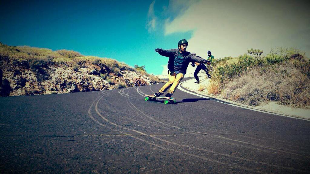 Canary Island with Mateo #longboard #backside