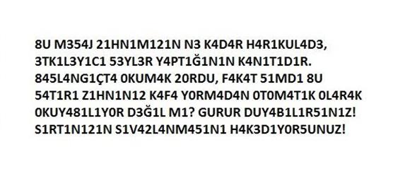 Zeki İnsanlar Bunu Okuyabilir Okuyabilen RT
