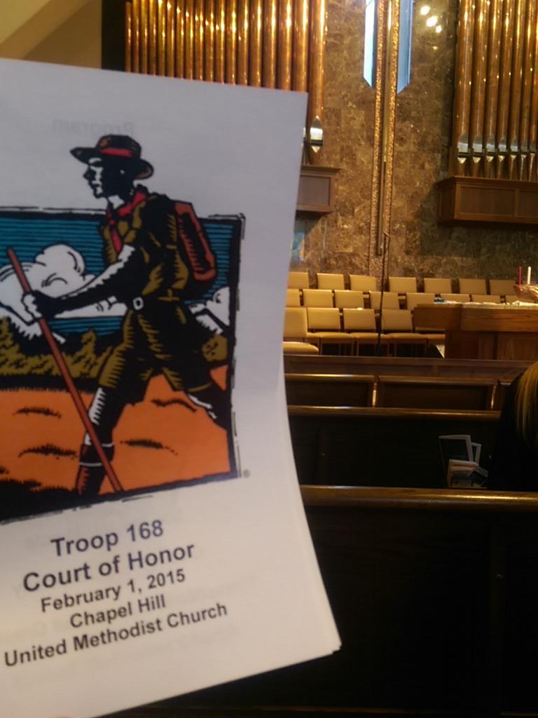 okcscouter's tweet image. Winter Court of Honor