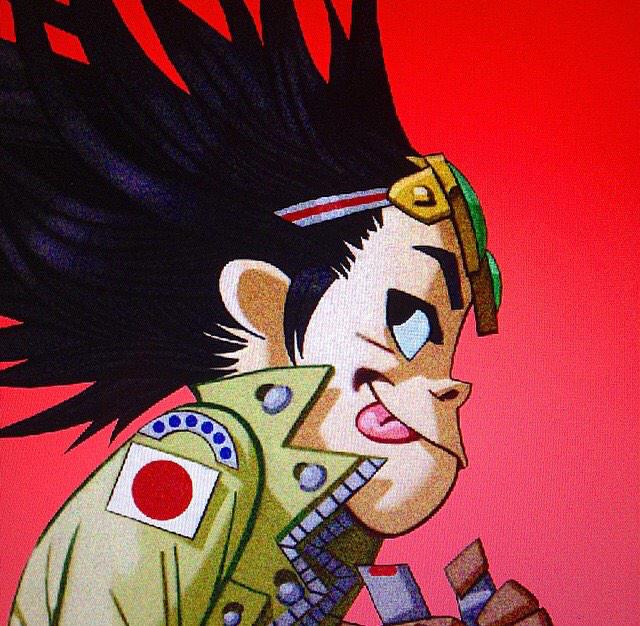KhailAnonymous's tweet photo. New Gorillaz artwork released to announce their return in 2016! So basically the Gorillaz win the Super Bowl http://t.co/ZZDqm49DKA