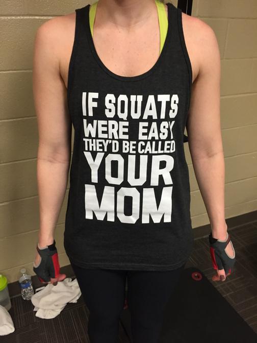 TravisKmita's tweet photo. @sarahagkmita "@ClayTravisBGID: This chick is bringing some strong tank top trash talk game at Nashville Y today. http://t.co/Tq7qZJCjCl"