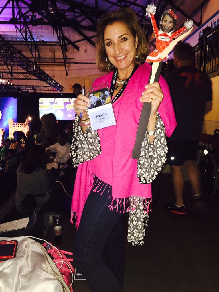 Completed #flatsarahphotobucketlist #2! Hanging with a judge! Thank you Angela! #flatsarah