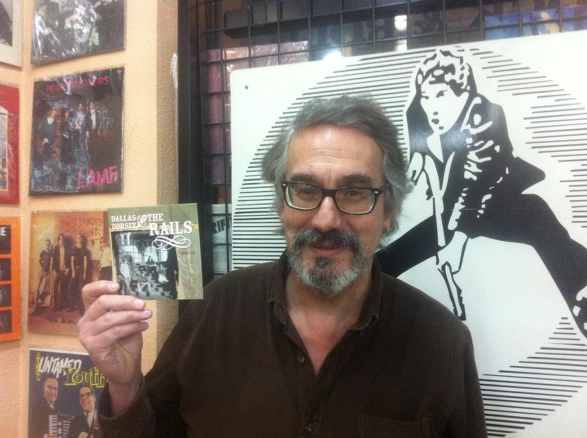 DallasRails's tweet photo. Our debut album #ComeOn is now sold at Rock &amp; Roll Circus in Madrid, Spain. Thanks to Joaquin for the support! http://t.co/CAl3Vg7UJi