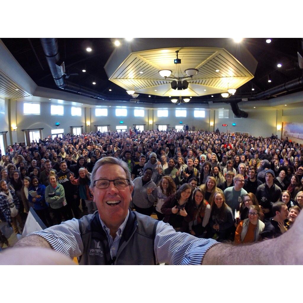 therealsamreid's tweet photo. Blessed to be a part of @YLCommonwealth's #PON2015 with over 1300 of my friends from across Virginia. @YoungLife http://t.co/Y70nfH7mQ7