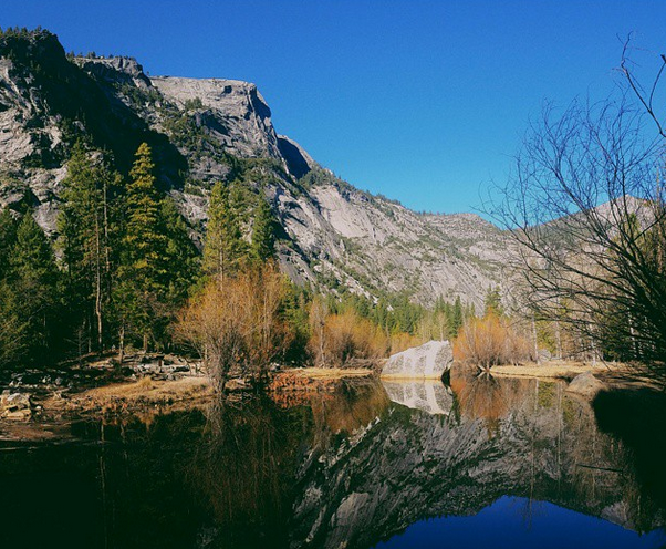 thenorthface's tweet photo. RT @jasoncohenphoto: Mirror Lake, Yosemite. #NeverStopExploring http://t.co/rtTsk9rTKL