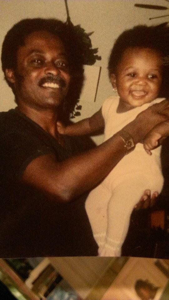 I don't have any photos of me with my pops. #badson but here is my adorable fiancé with hers. #socute #withdad