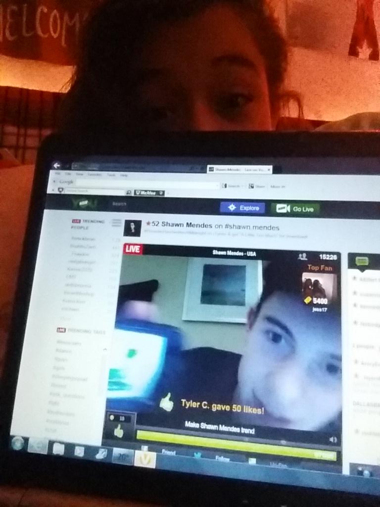 make_it_count33's tweet image. Watching @ShawnMendes on YouNow!!! I am freaking out!!! I love you Shawn!!!