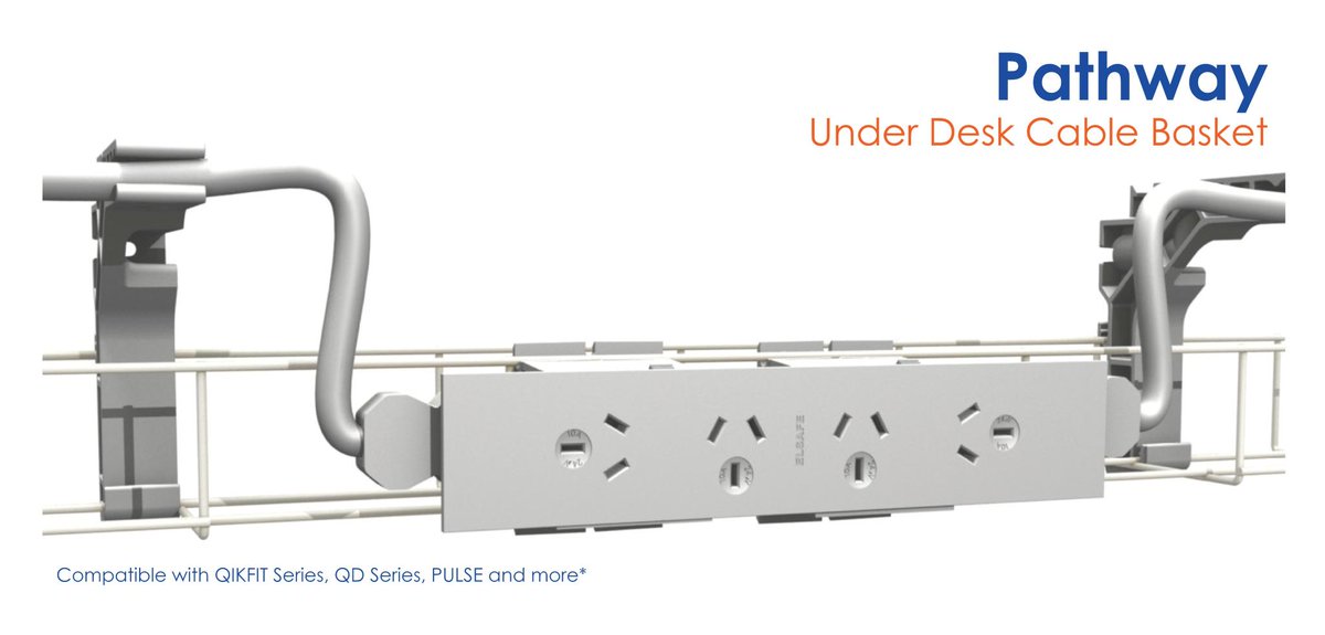 ElsafeAustralia's tweet image. Elsafe’s new PATHWAY modular cable management solution is here. Visit Elsafe.com.au/pathway #elsafe #cablemanagement