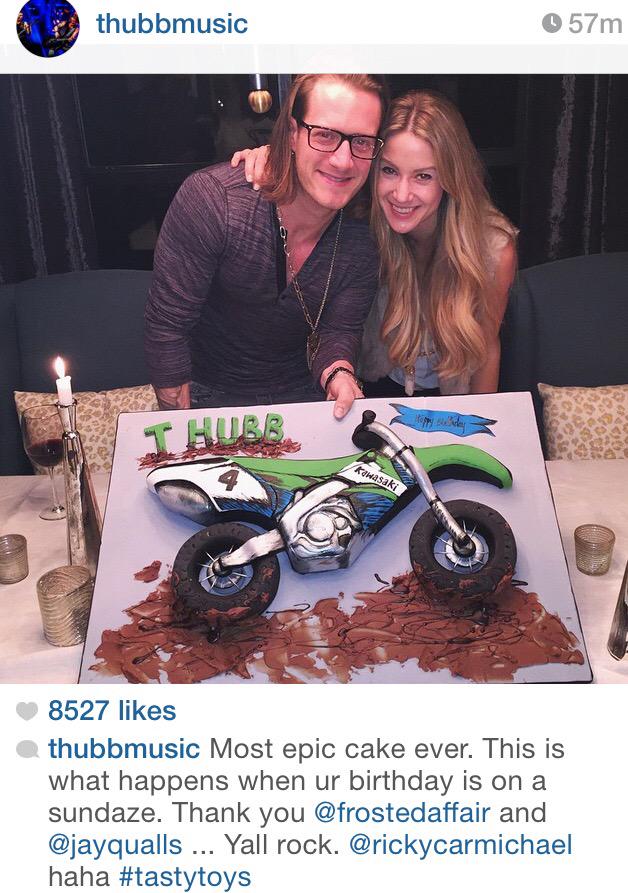 Happy Birthday Tyler Hubbard from Florida Georgia Line!  Glad we could create a cake for your party! 