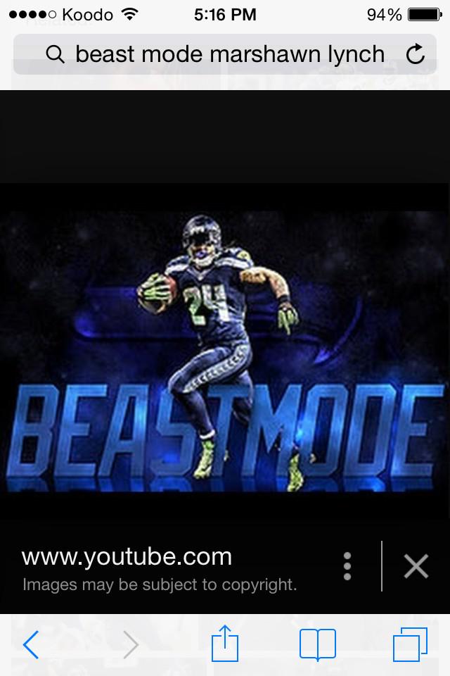 CorsonHanlan's tweet photo. Beastmode lynch  but the pats better win http://t.co/WN50ufVo76
