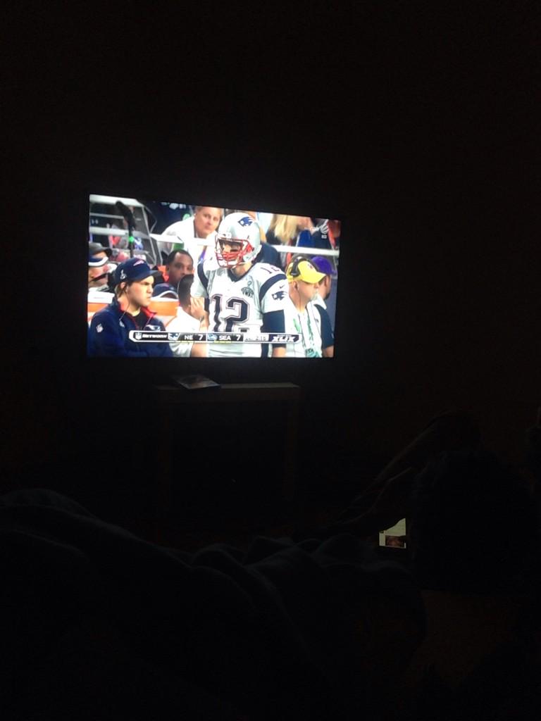 Go patriots ! Was geht bei euch Fred ? #SuperBowlXLIX