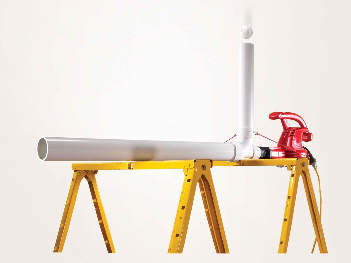 _NatureScience's tweet photo. How To Build A Cannon That Shoots Wiffle Balls At 50MPH [Video] #projects http://t.co/y0HBNavjOj http://t.co/VzZUwxZ4am