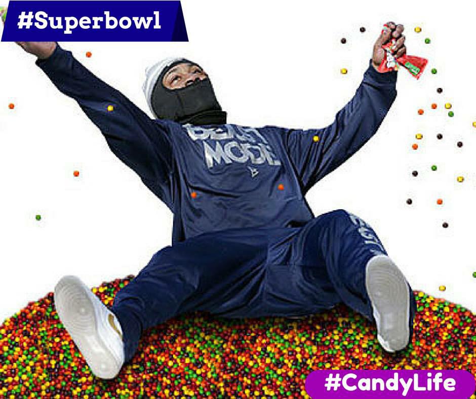 CandyFunhouseHQ's tweet image. We're on top of the #skittles world! #SeahawksWIN #Seahawks #SuperBowl #candylife @MarshawnLynch24