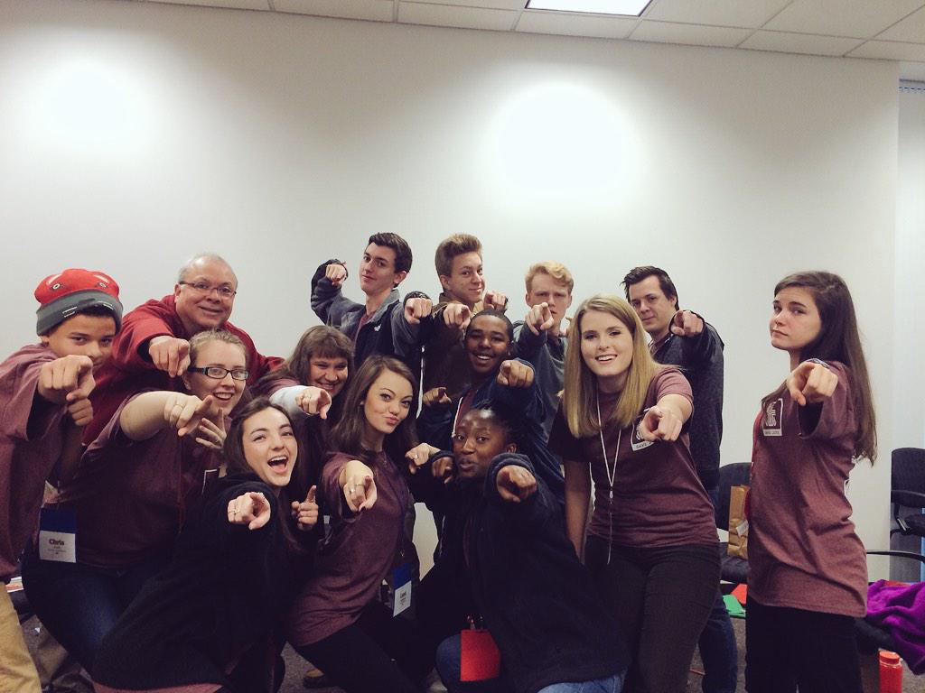 LaurenLeighBBB's tweet photo. Blessed with the best small group๐ #SHYC15 #SmGr28
For real why are we so cute?ยฟ http://t.co/O7FwHyGxuX