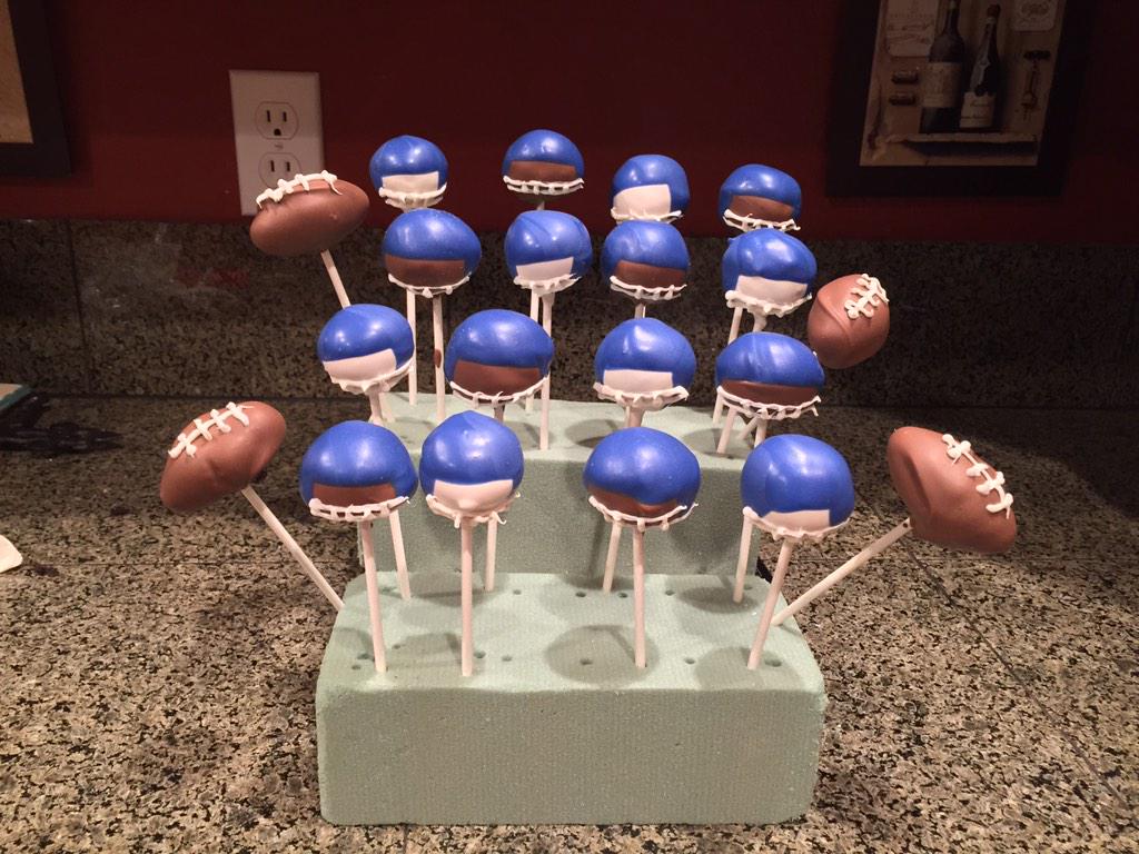#seahawks cake pops #SB49
