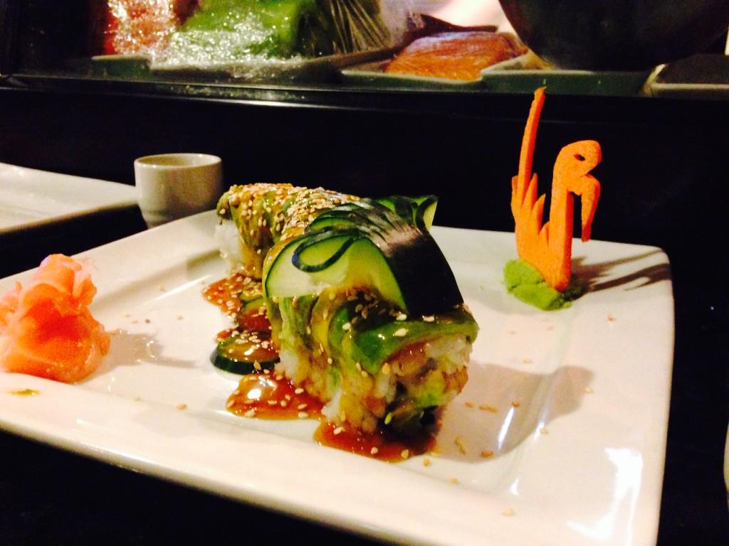 #Sushi #Sashimi? We love the The Dragon Roll (Fresh water eel w/cucumber, &amp; layers of avocado.) pic @ChampBeatsChump