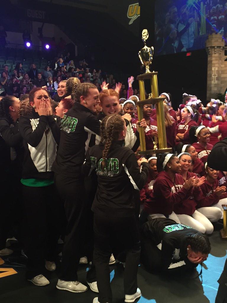 Congratulations to Floyd Central High School for winning the Large Varsity Pom title! #UDAnationals