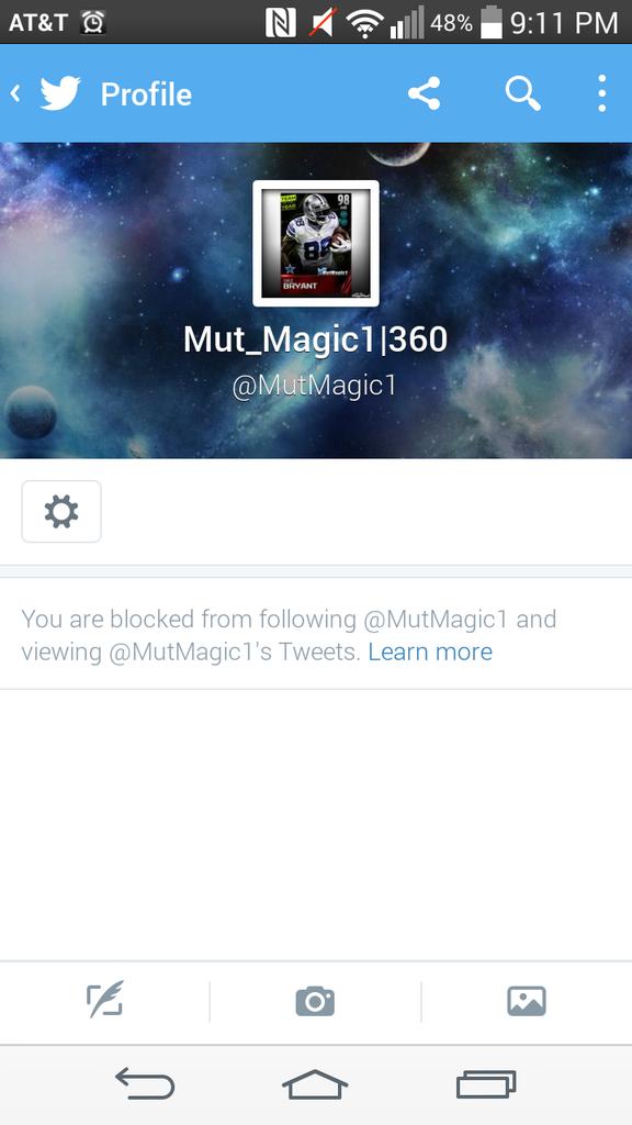 Mut360giveaways's tweet photo. Watch out for this guy welched me out of 50k http://t.co/dPIUz6zpQj