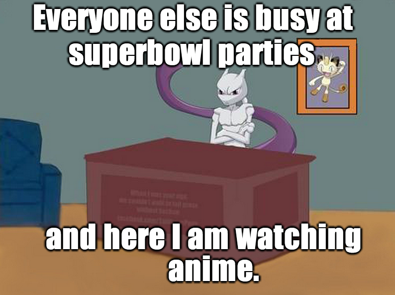 BestAnimePics's tweet photo. i guess the pats won #superbowl http://t.co/PbXLSn7Txh
