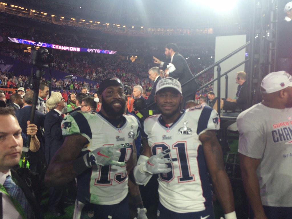 Patriots's tweet image. Super Bowl champions!