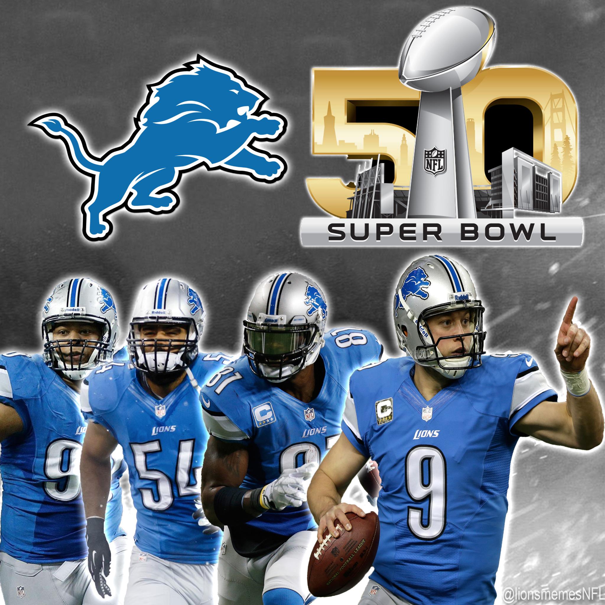 Lions in the super bowl deals