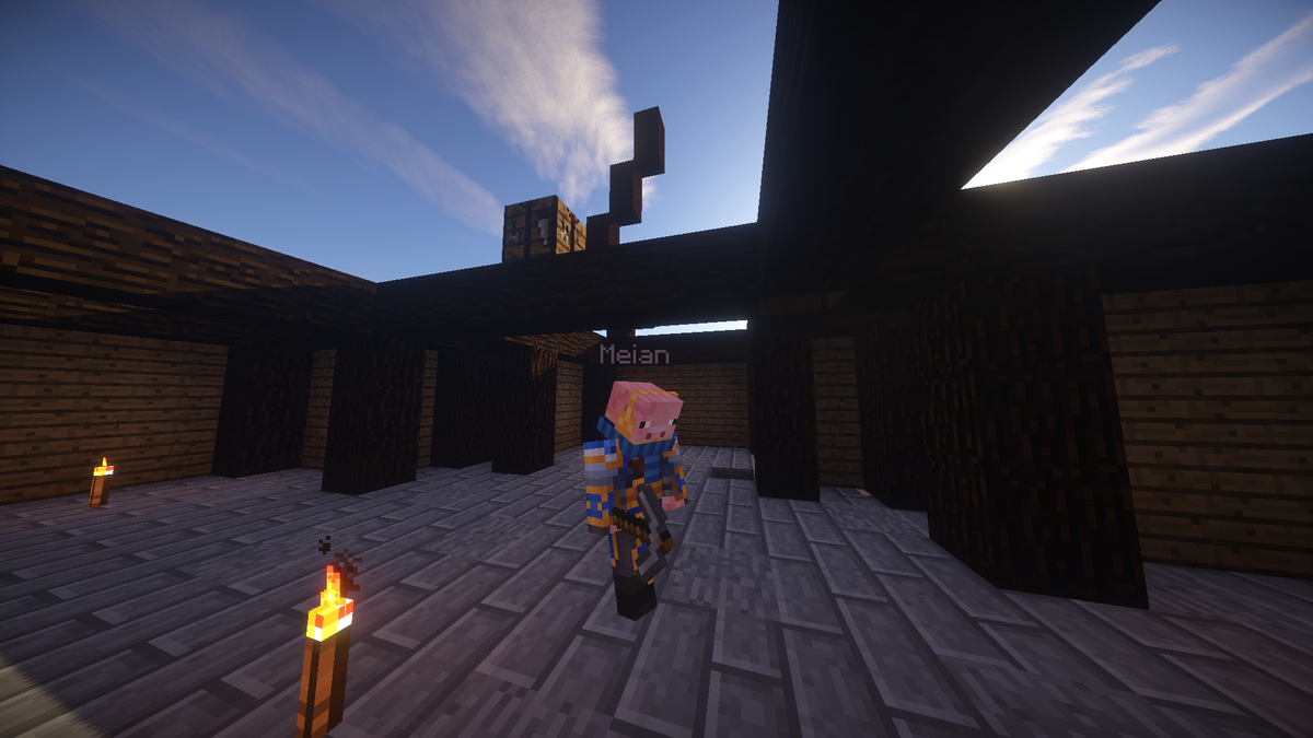 Wouto1997's tweet image. Here&apos;s a wild Meian enjoying the staff test of the Survival server already! Hope to roll it out soon ^.^... #cubedev