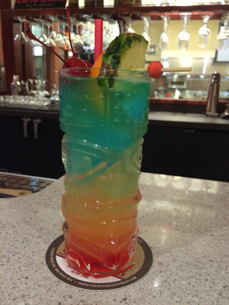 Thanks to the @brgrnellingson test kitchen for this shot of our Tiki glass, in stock now! #hospitalityglass #tiki 🌴