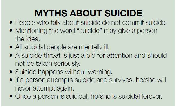 Myths about suicide: on.ncaa.com/1A8CZhT #MindBodySport