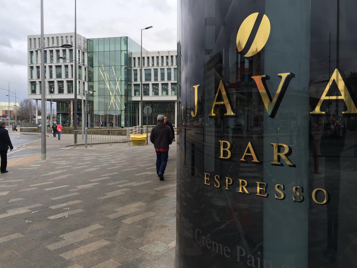 RochdaleTown's tweet photo. Java coffee bar opening soon in the Interchange! #RochdaleTown @javabarespresso #Rochdale #Coffee http://t.co/3sFgPOO7Hv