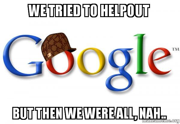 samrexford's tweet image. RIP #helpouts