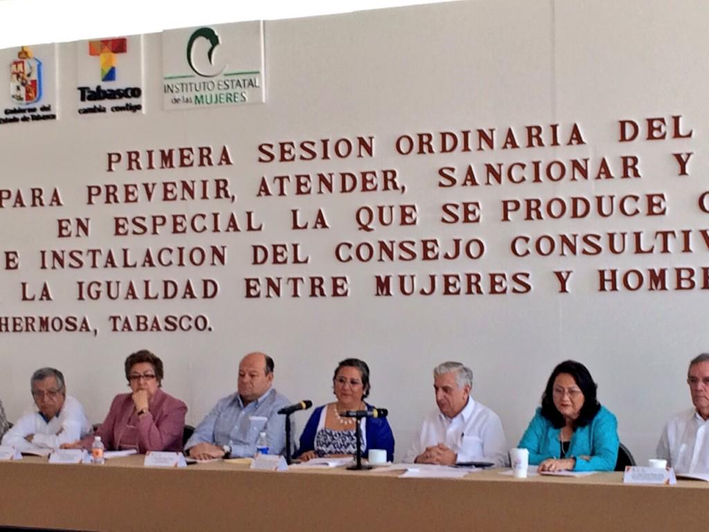 Instalación de la 1ra. Sesión Ordinaria para prevenir, atender, sancionar y erradicar la violencia contra las mujeres