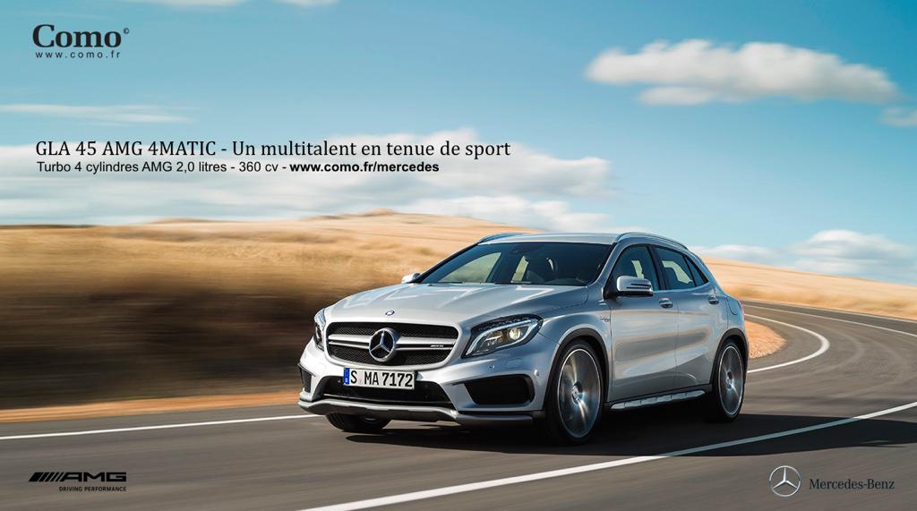 ComoMercedesAMG's tweet photo. Nouvelle GLA45 AMG disponible chez Como Bercy MercedesAMG Performance Centre 246 rue de Bercy 75012 Paris #comobercy http://t.co/ONlxWwDqlA