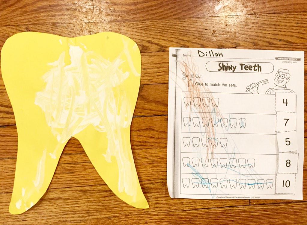 JosephsenDental's tweet image. Dillon is learning to count in school! Such a great way to learn you numbers!! #dentist #teeth #learningtocount