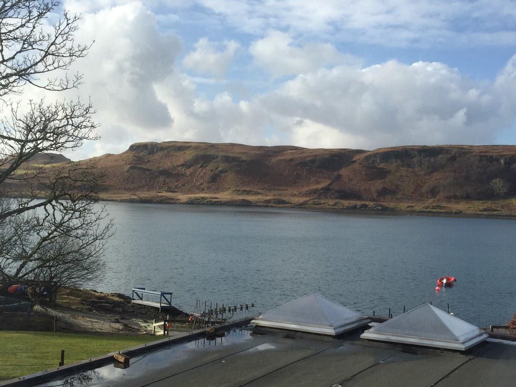 StSerfsAirdrie's tweet photo. The boys are all settled with love made beds! What fabulous views they have from their rooms.#kilbowie2015 http://t.co/dG5crVdgdX