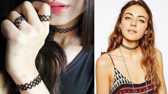 Style2Wear's tweet image. Trendy zijn zonder pijn te hoeven lijden! Bij ons verkrijgbaar een Tattoo Ketting, Armband en Ring Set voor € 2,95.