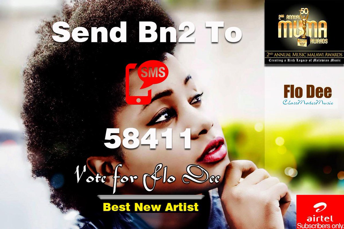 ClassmatesMw's tweet photo. Vote for @FloDeeE @MUMA_Awards #ClassMatesMusic http://t.co/OcETyYuC4Z