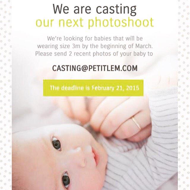 #petitlem #casting #babyfashion