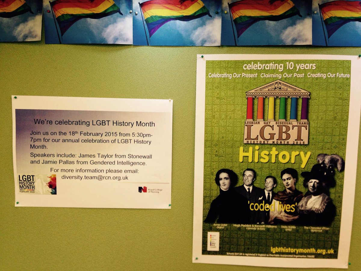 Our library display celebrates LGBTHistoryMonth <a href="/LGBTHM/">LGBT+ History Month 🏳️‍🌈🏳️‍⚧️</a> Chat to our diversity team for more on our event on 18 Feb
