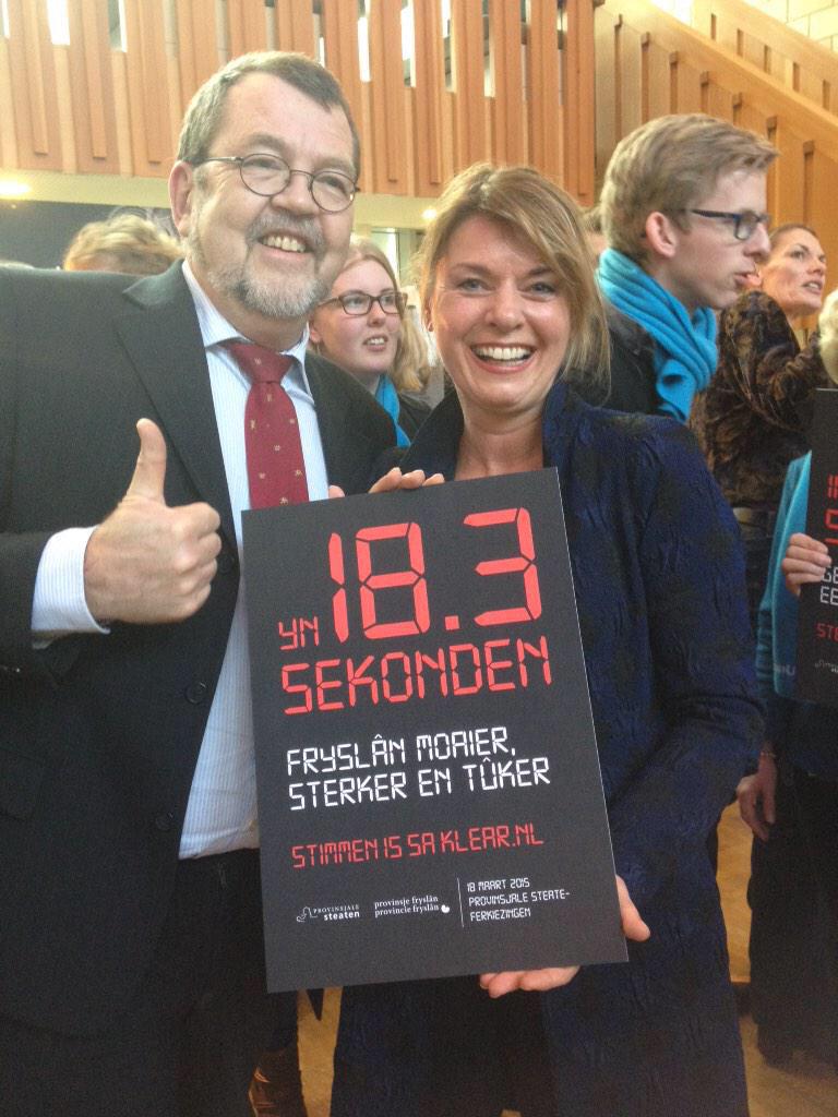 .@Jannewietske en <a href="/HansKonst/">Hans Konst</a> gaan voor een moaier, sterker en tûker Fryslân! JA! stemmeniszogedaan.nl <a href="/pvdafryslan/">PvdA Fryslân</a>