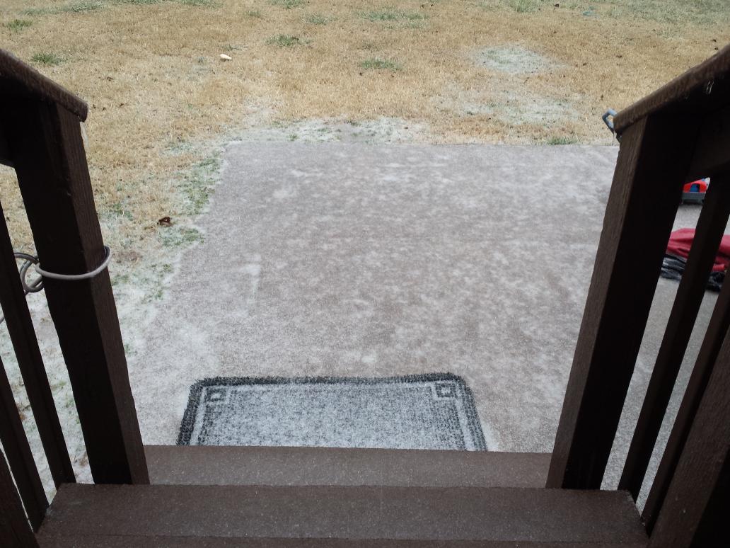 govertime's tweet image. This is what I got. #SolidIce #NoSnow