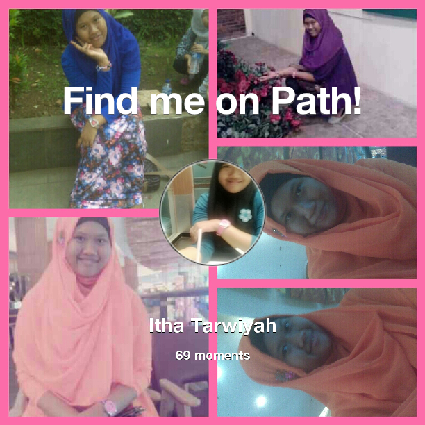 itha_thaaaa's tweet photo. I've shared 69 memories with my friends on #Path - see them now at http://t.co/Z2nrXDQlMG! #thepersonalnetwork http://t.co/zA6tUzeOL1