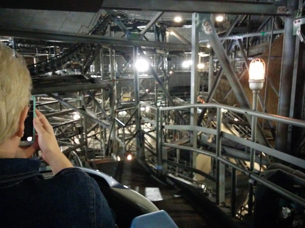 Sam Logan on Twitter: "Omg we are stuck on Space Mountain & they turned on all the lights! I ...