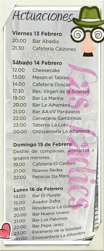 Seguimos con la lady ruta!! A las 6 nos teneis en la Res. de ancianos "La Granadilla" y luego...suma y sigue